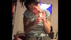 Bunni tem uma festa na nuvem com seu bwc