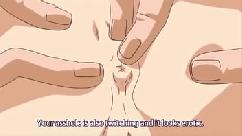 Linda garota de anime é fodida na bunda e na buceta por um pau enorme