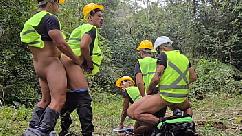 Obra parada cu arrombado operários meteram pesado em pleno dia do trabalhador