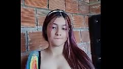 Jovem colombiana apalpada e fodida pelo cunhado ( casero real)