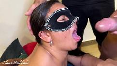 Estava vendo video porno e ai o maridão convidou 3 homens pra me foder gostoso - trailer